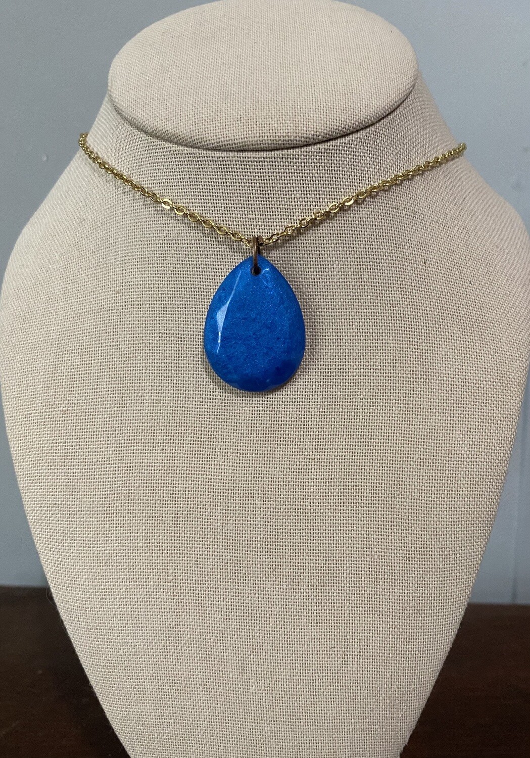 Blue Teardrop