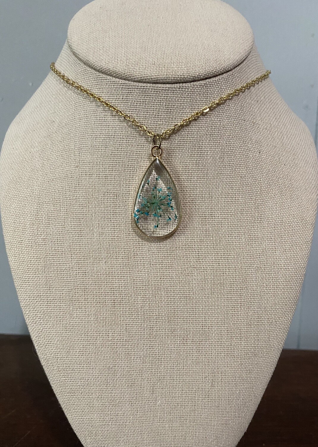 Blue Teardrop