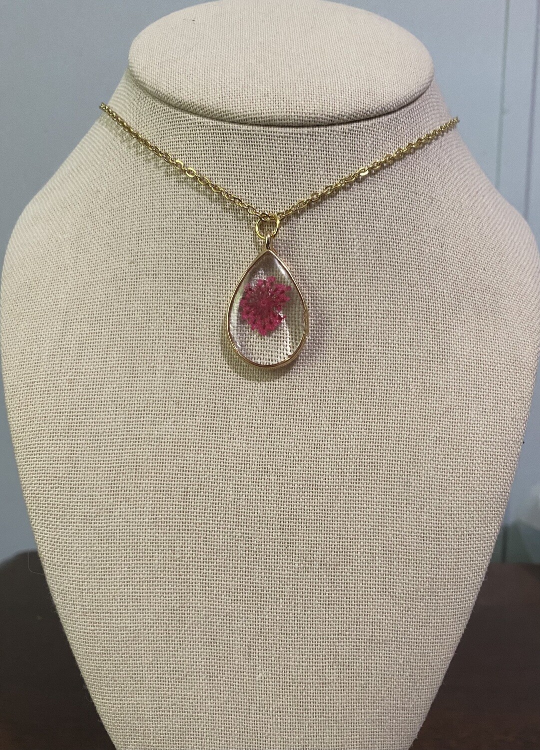 Pink Teardrop