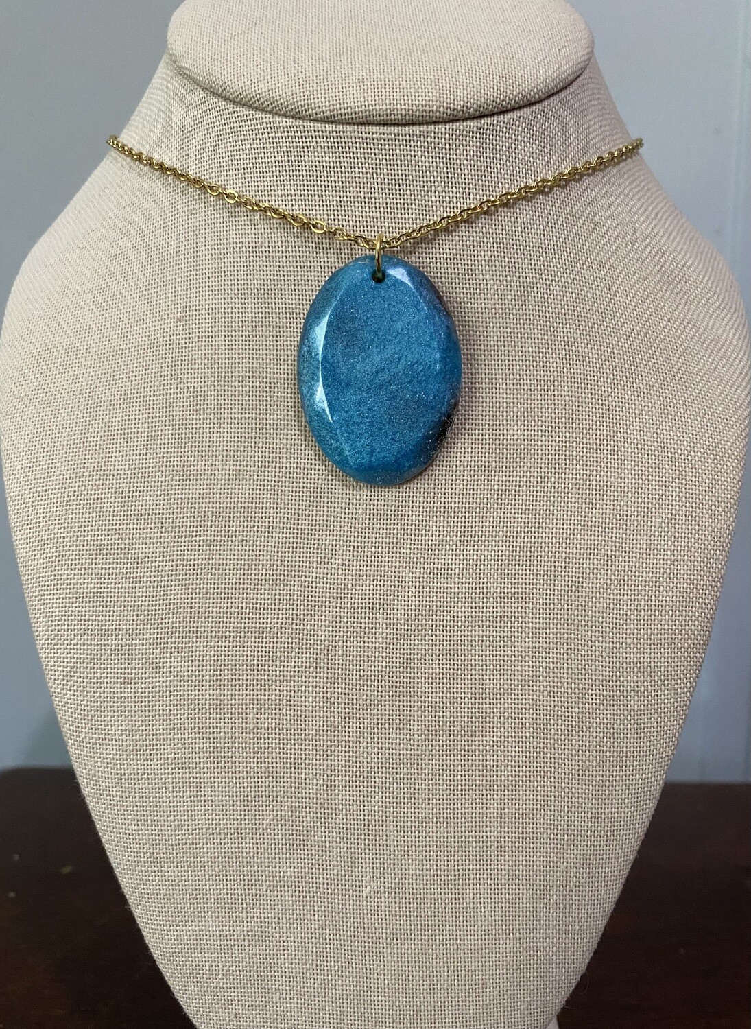 Light Blue Oval