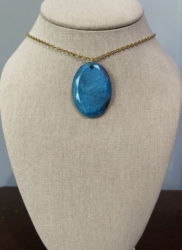 Light Blue Oval