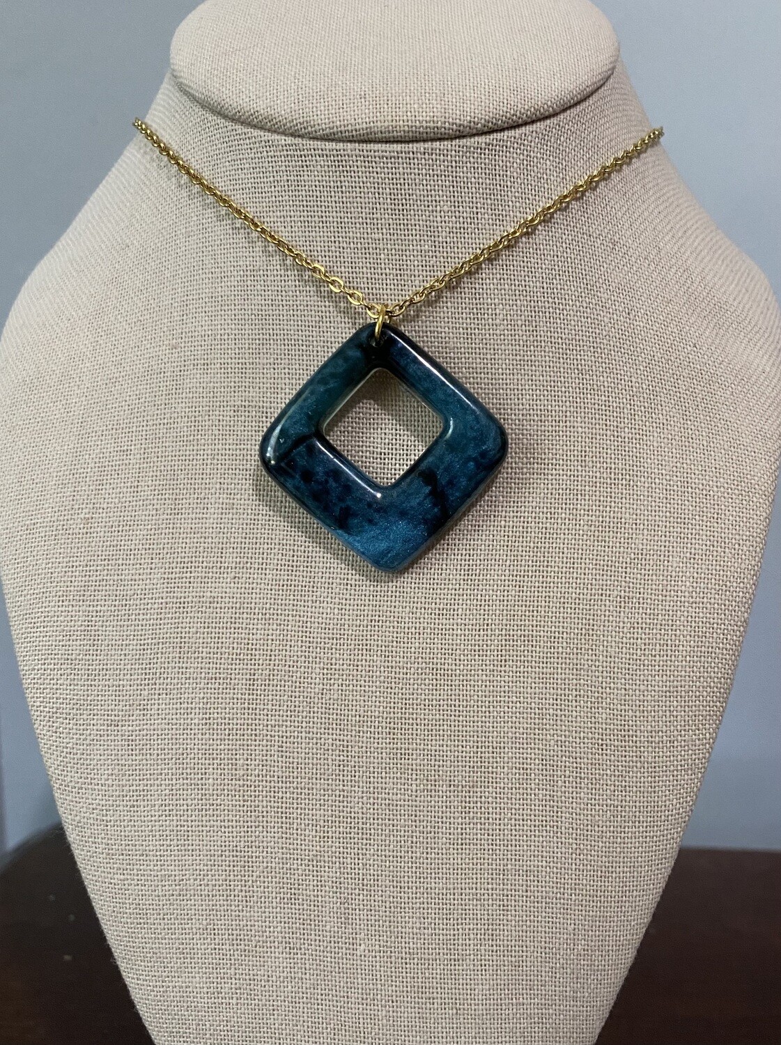 Black and Blue Square