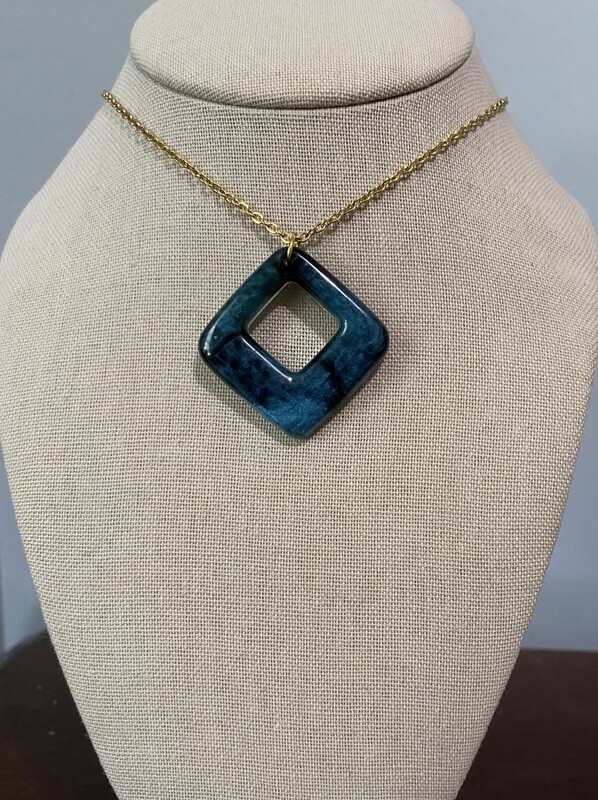 Black and Blue Square