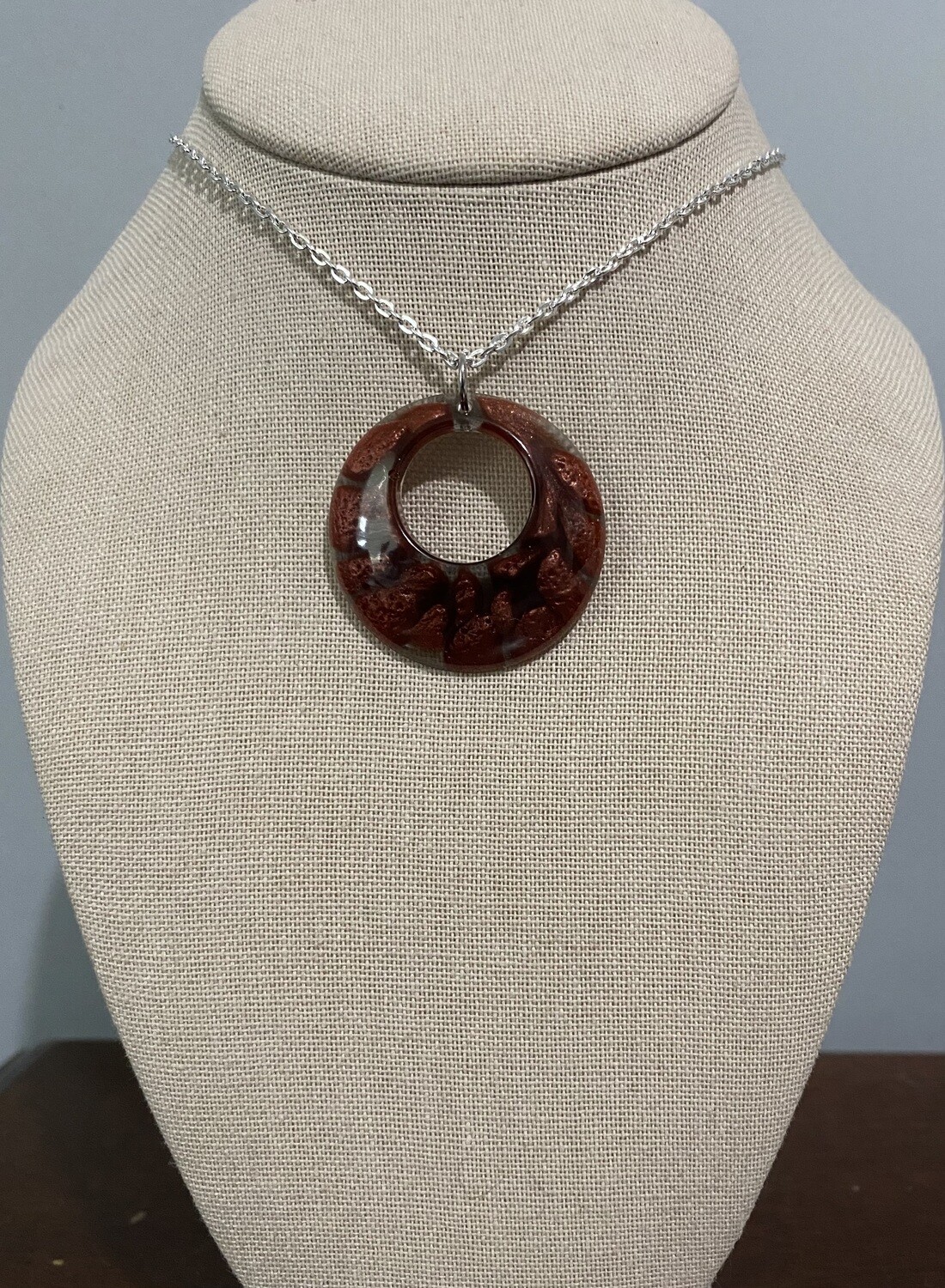 Brown and Black Teardrop