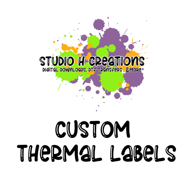 Custom Thermal Labels