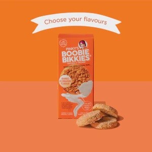 Boobie Bikkies Single Pack - Orange & Cinnamon
