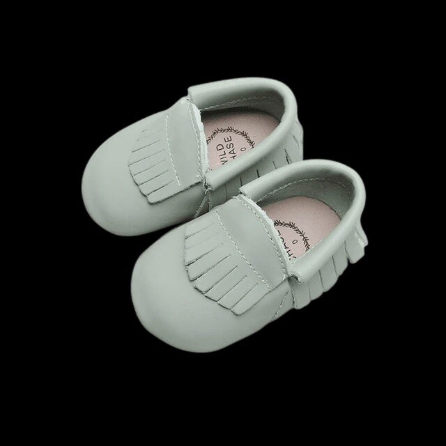 Frill Moccasins - Sage