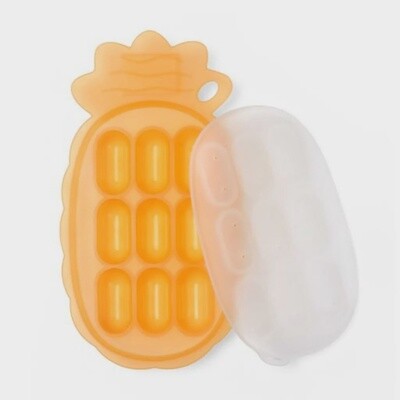 Haakaa Silicone Pineapple Nibble Tray - Banana