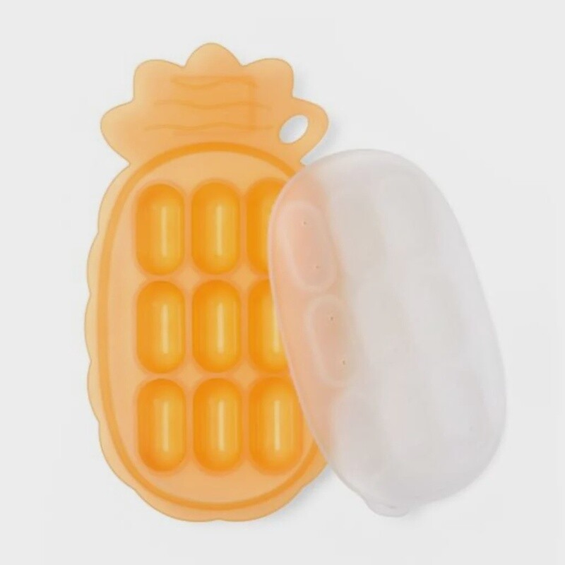 Haakaa Silicone Pineapple Nibble Tray - Banana