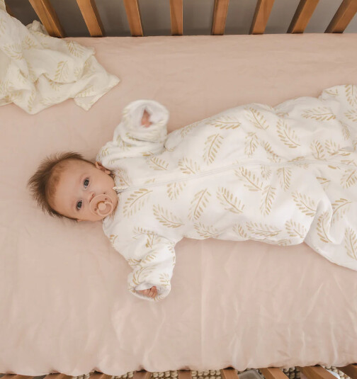 WINTER SLEEPING BAG 2.5 TOG - GOLD FERN - M 12-22 Months