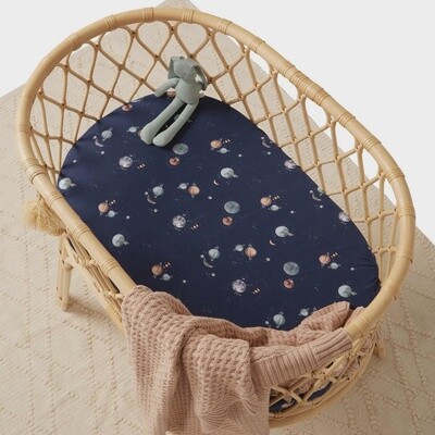 Milky Way Bassinet Sheet / Change Pad Cover