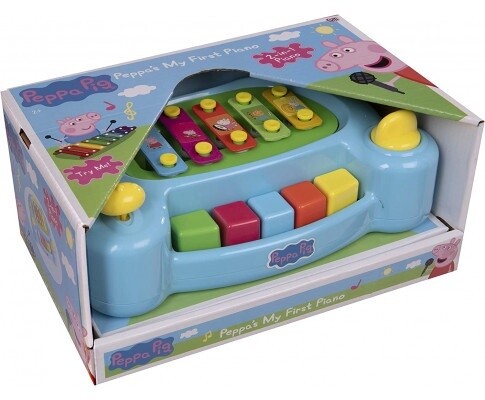 Peppa Pig My First Pink Piano Toy