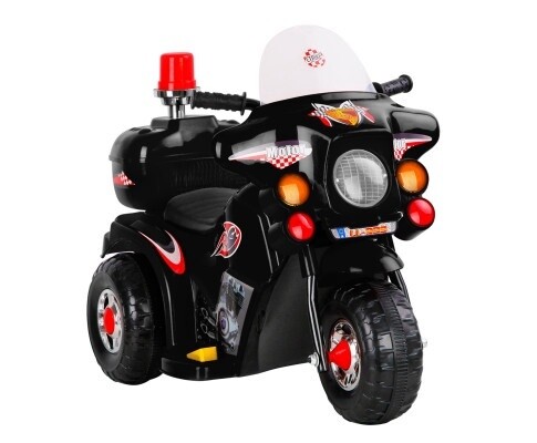 Rigo Kids Ride On Motorbike Motorcycle Car Black