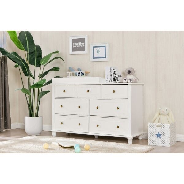 JOY BABY Mia 7 Drawer Chest of Draw with Change Table
