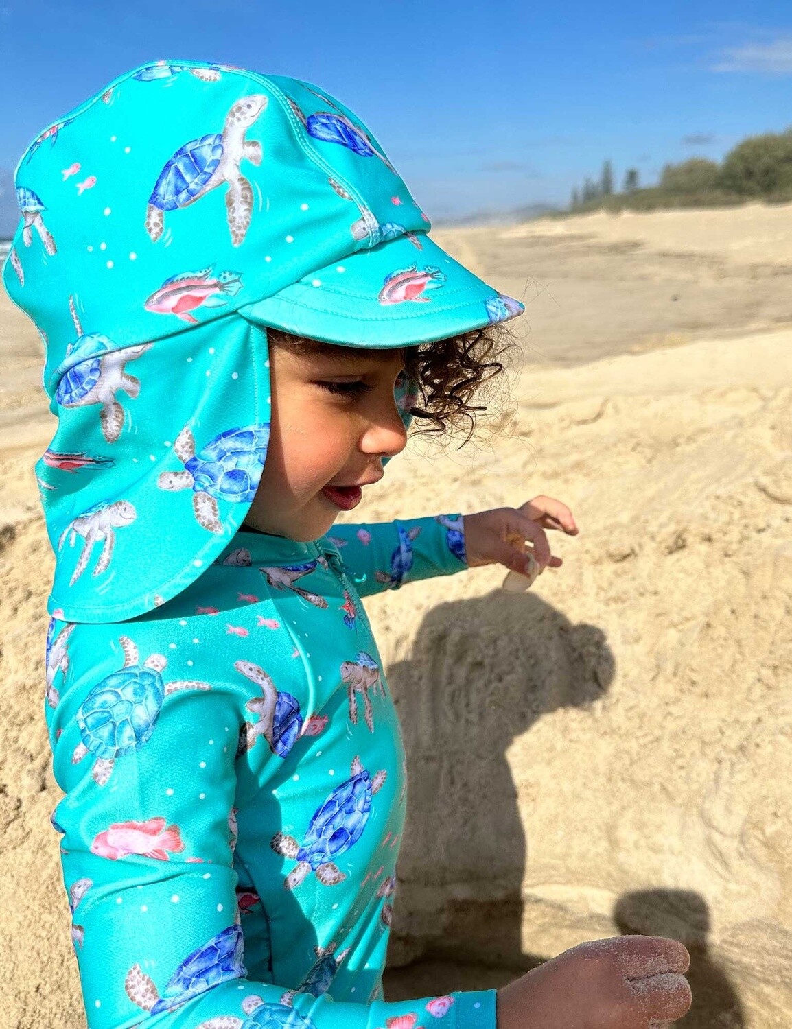 Legionnaires Sun Hat Sea Turtles