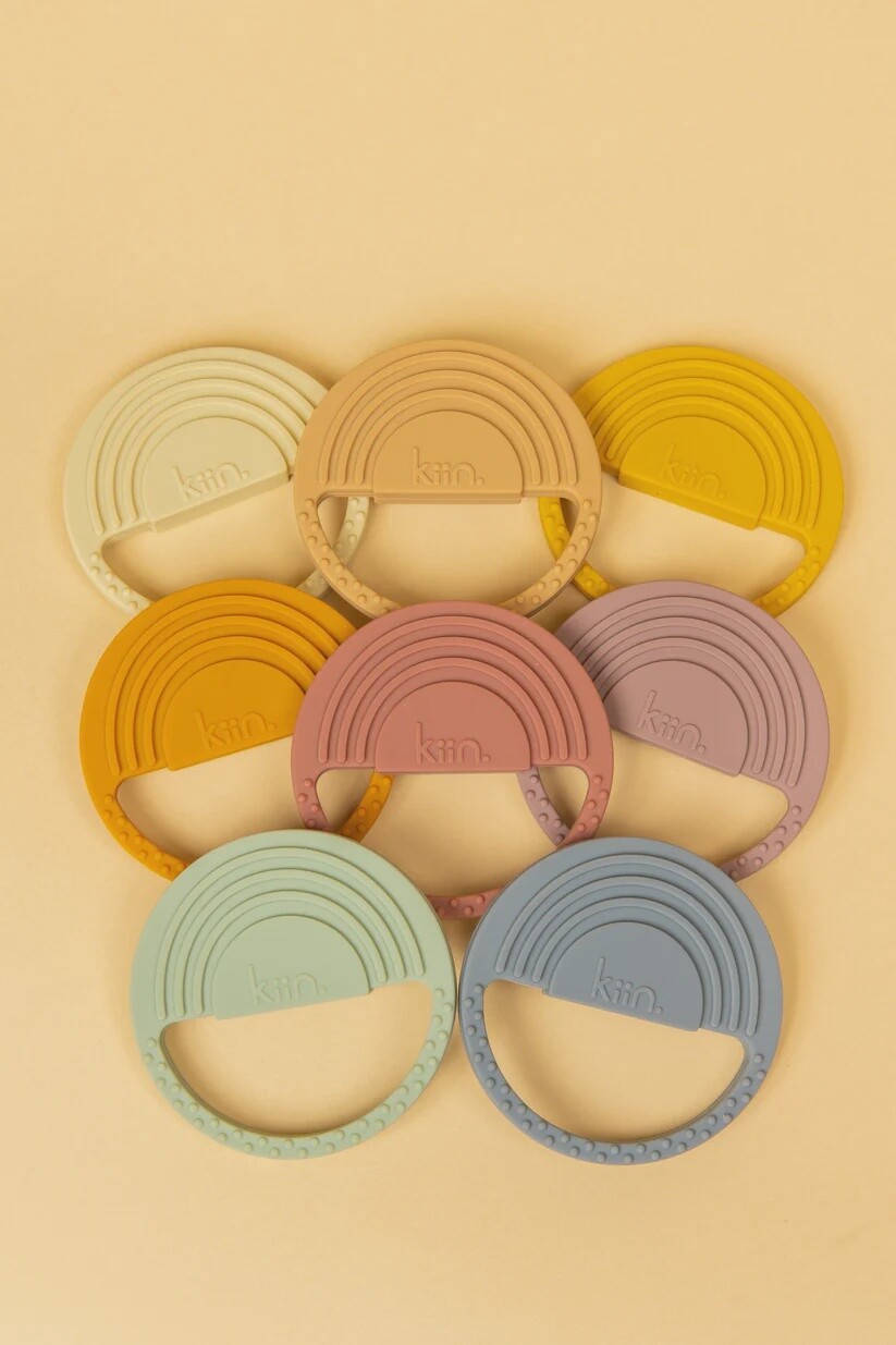 Rainbow Silicone Teether