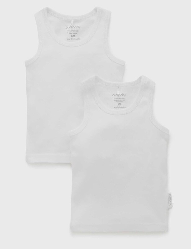2 pack Rib Singlet