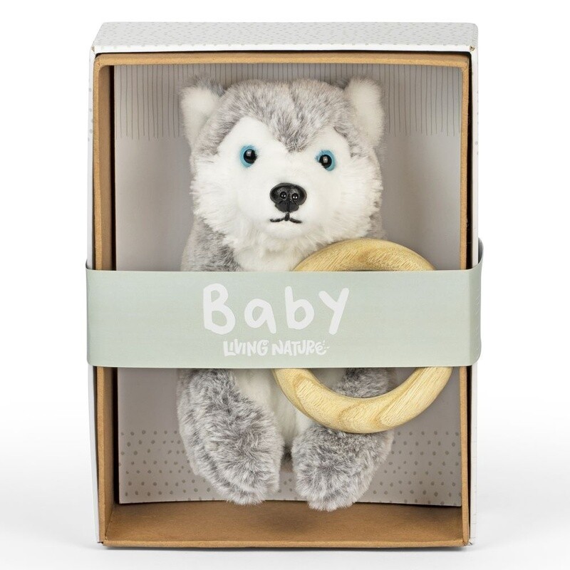 Living Nature Baby Husky with Ring