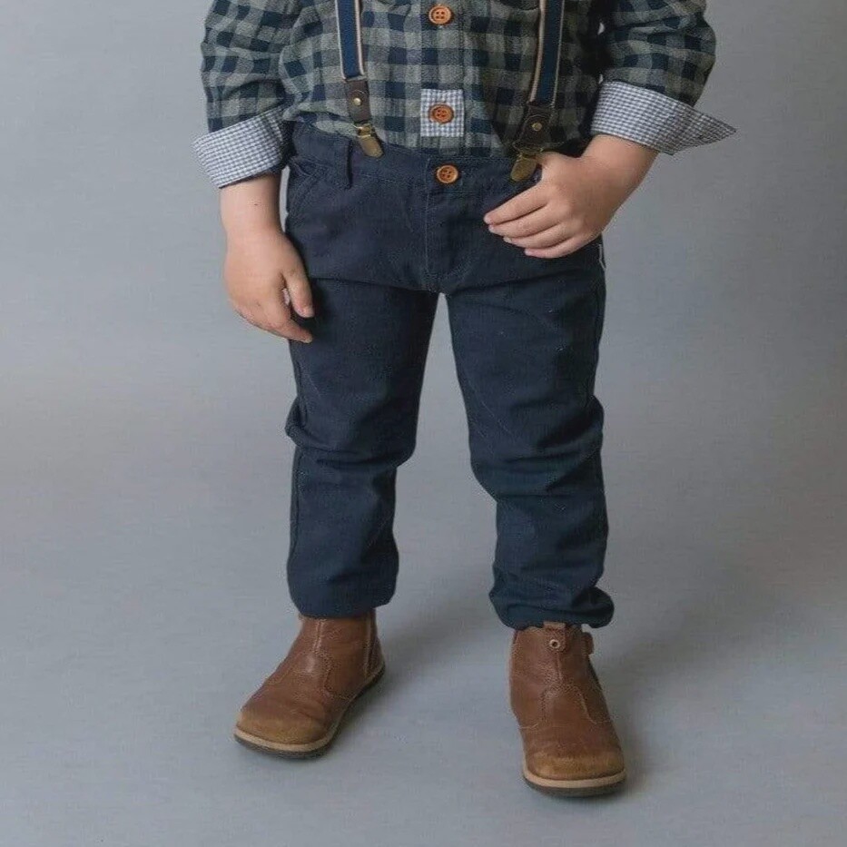 Baby Boys Chino Pant - Navy