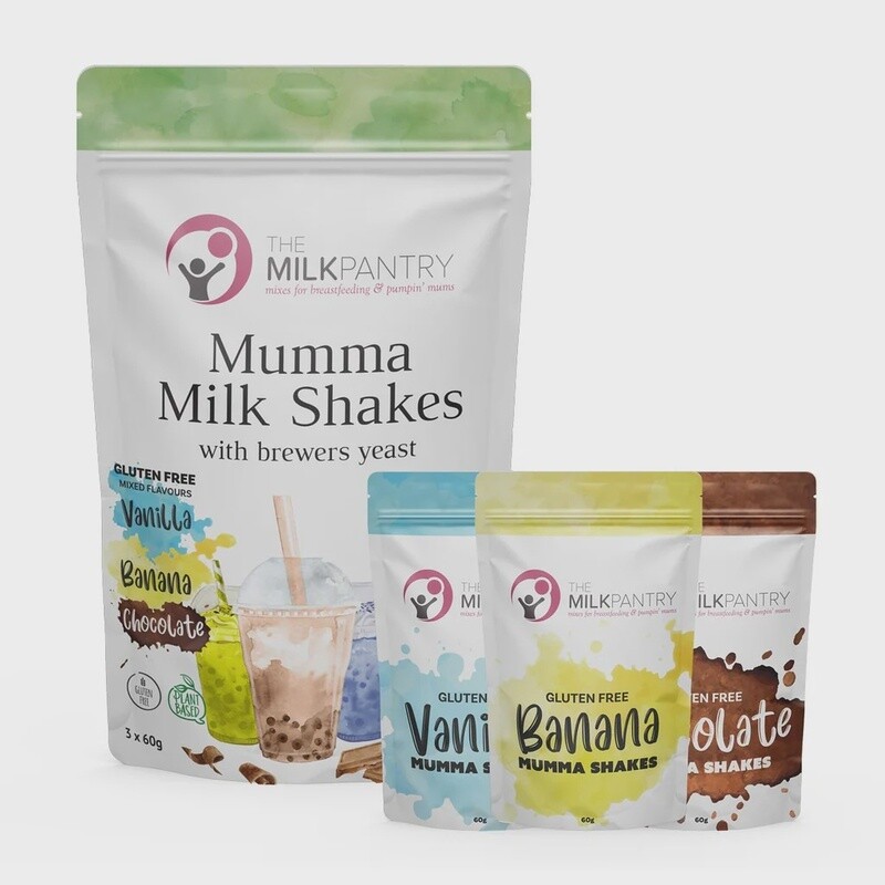 Mumma Shakes Gluten Free - Mixed 3x60g