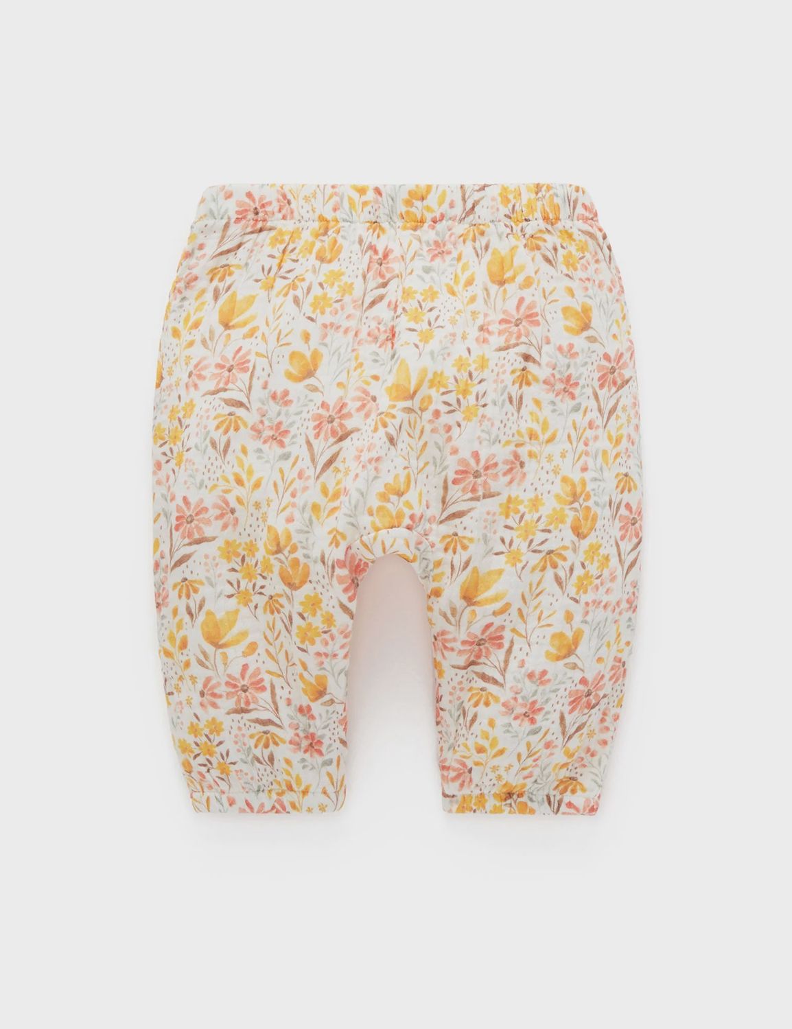 Desert Flower Crinkle Slouch Pants