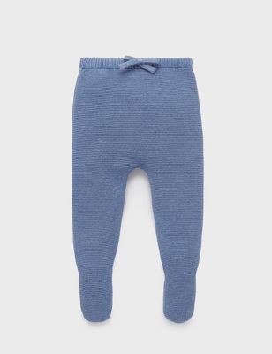Knitted Footed Leggings