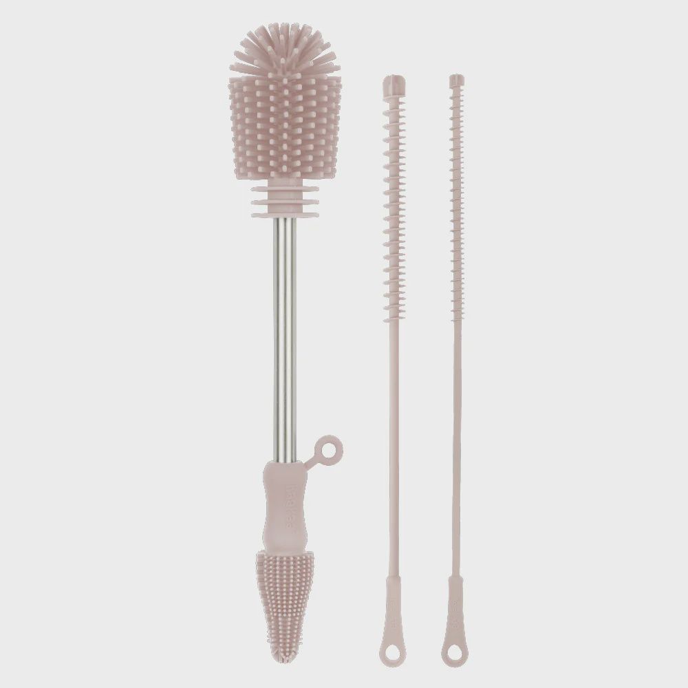 Silicone Cleaning Brush Kit- Blush