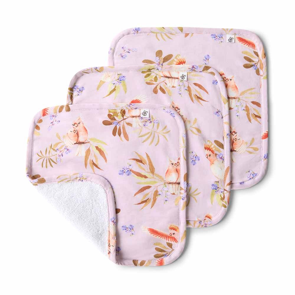 Major Mitchell Organic Wash Cloths - 3 Pack