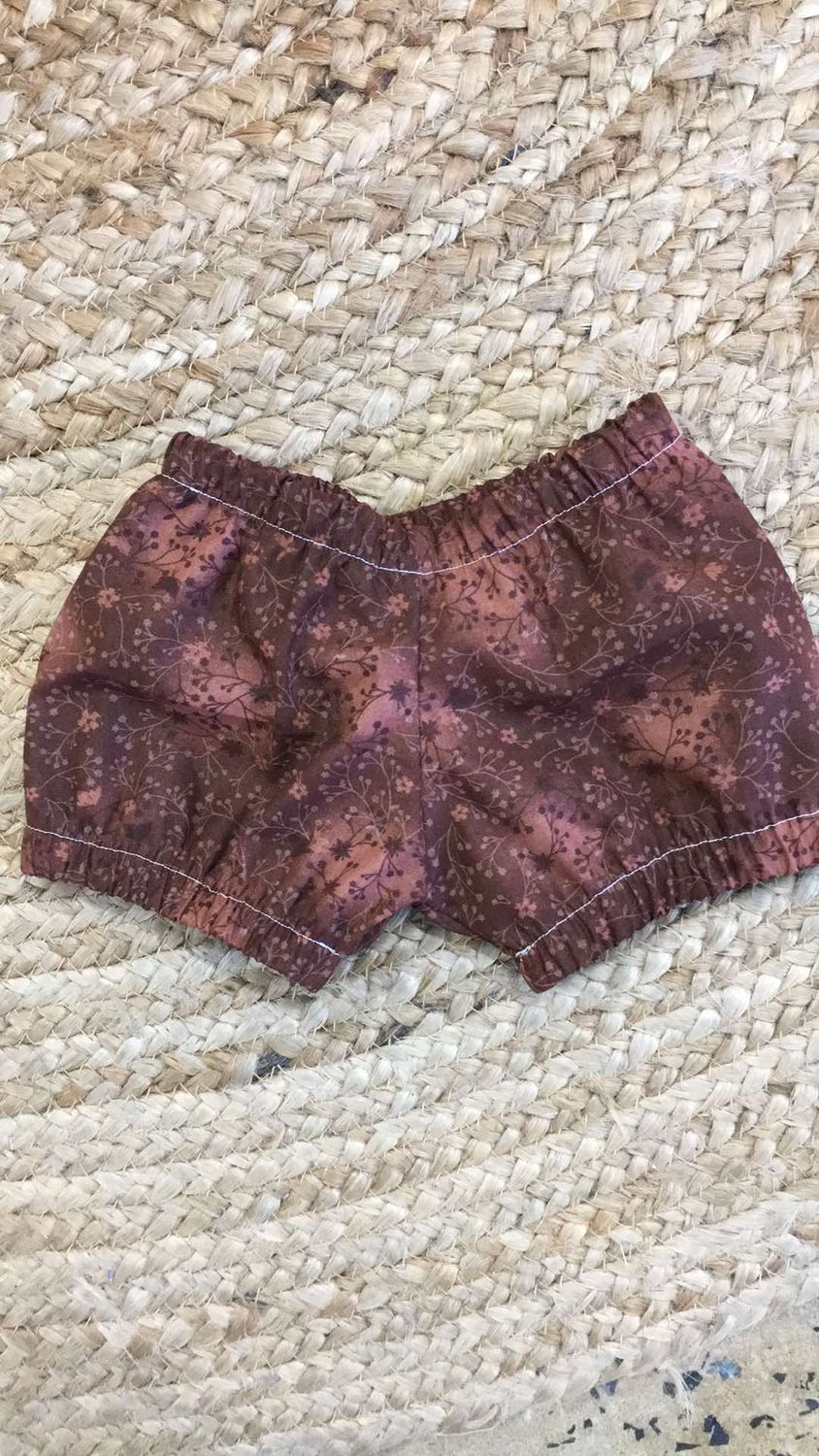 Nappy Cover- Chocolate Floral