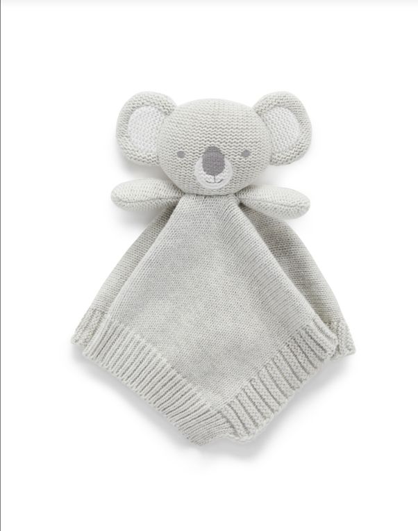 Knitted Koala Comforter