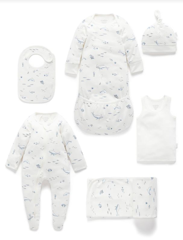 Newborn Hospital Pack-Vanilla Nautical Pack