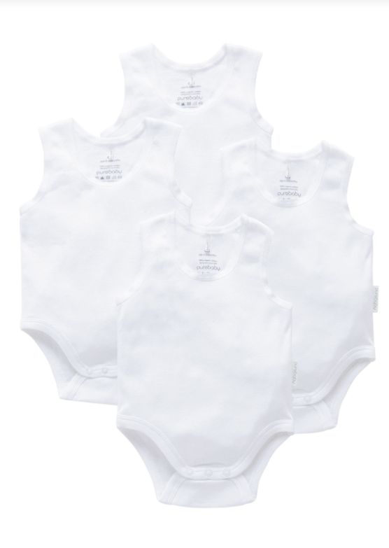 RIB BODYSUIT 4 PACK