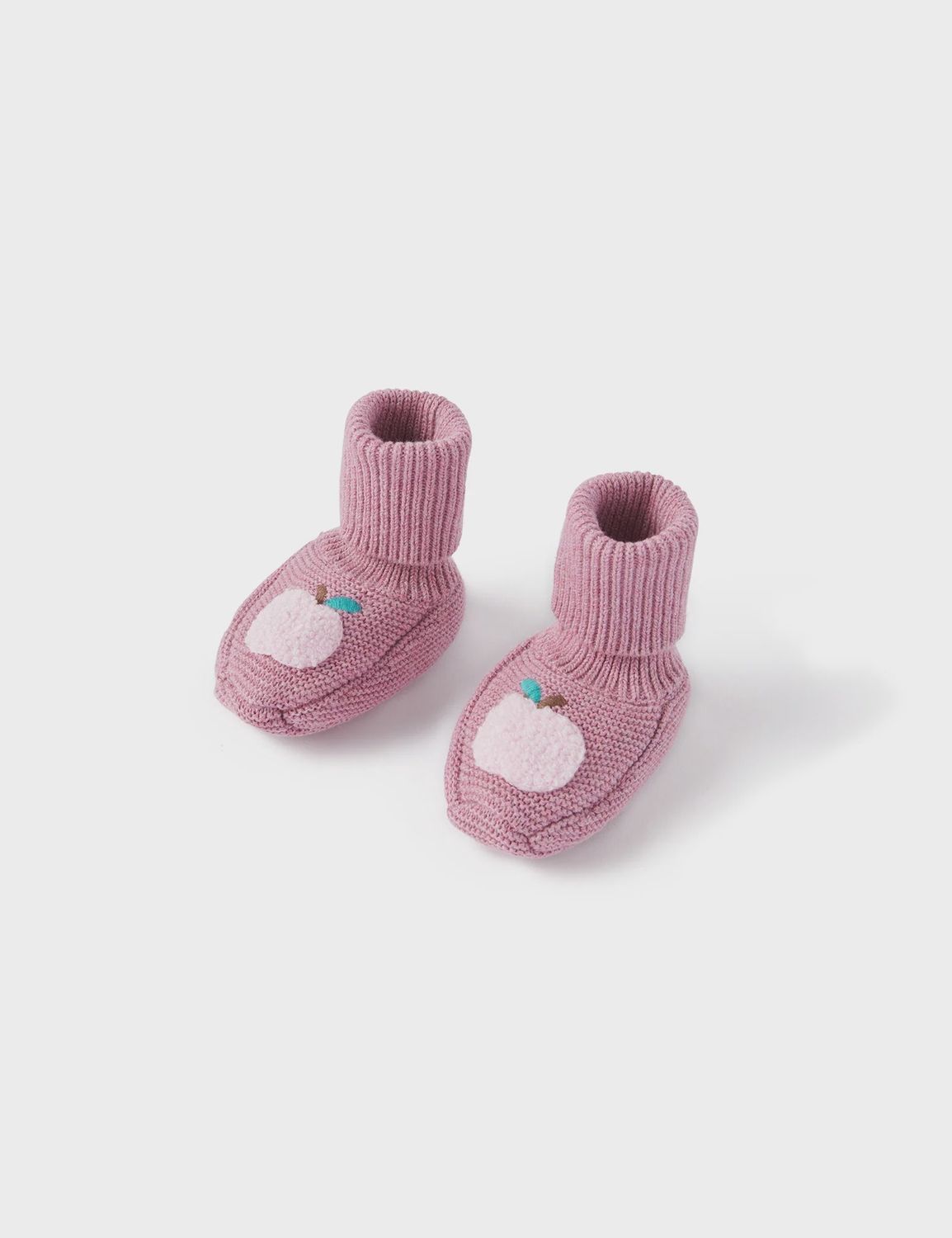 Knitted Boote - Lavender Melange