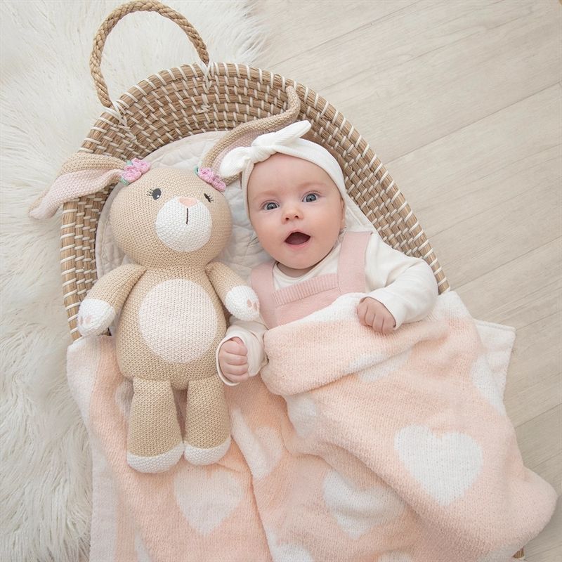 Amelia the Bunny Knitted Plushie