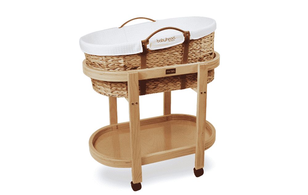 babyhood Kaylula Moses Basket Set With Mattress