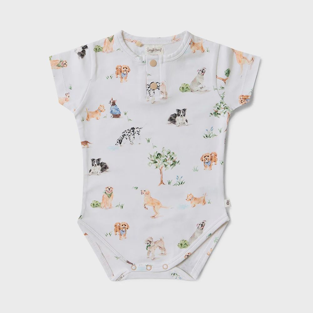 Dog Park  Short Sleeve Bodysuit