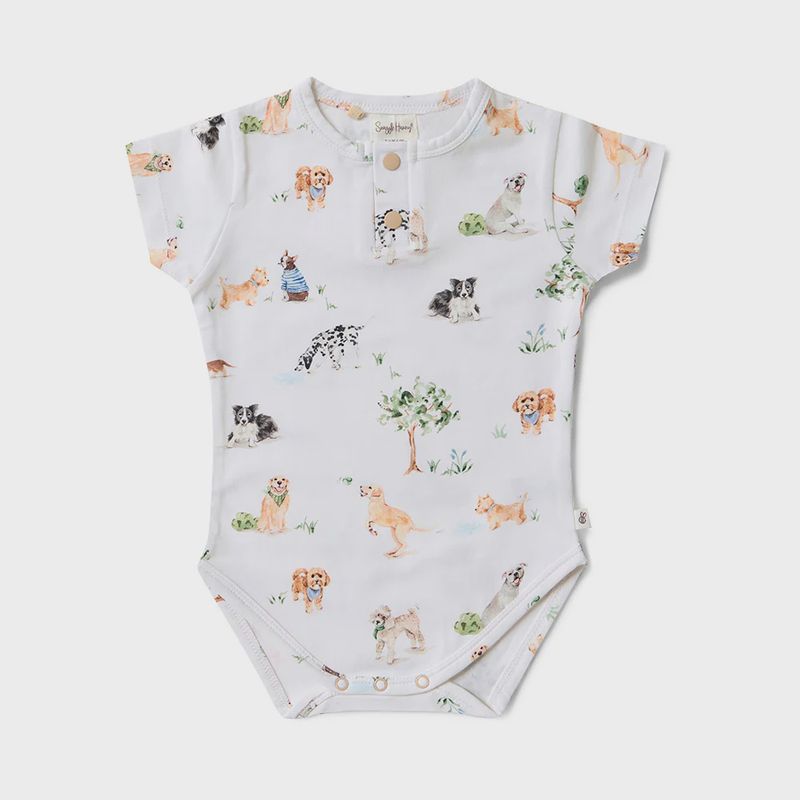Dog Park  Short Sleeve Bodysuit