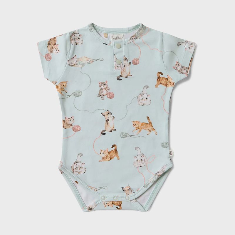 Kitten Short Sleeve Bodysuit