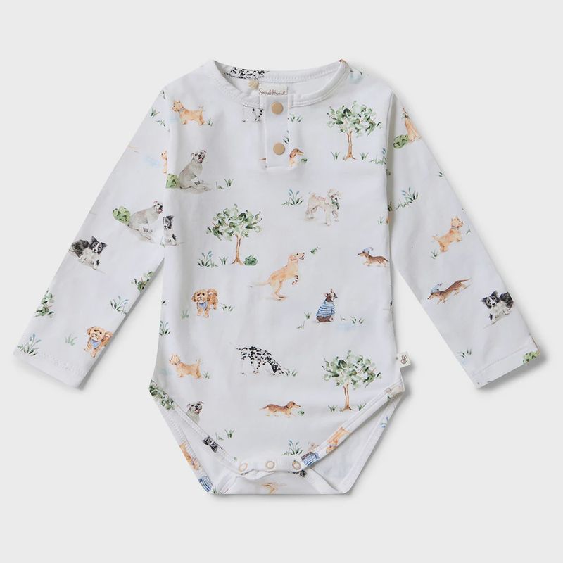 Dog Park Long Sleeve Bodysuit