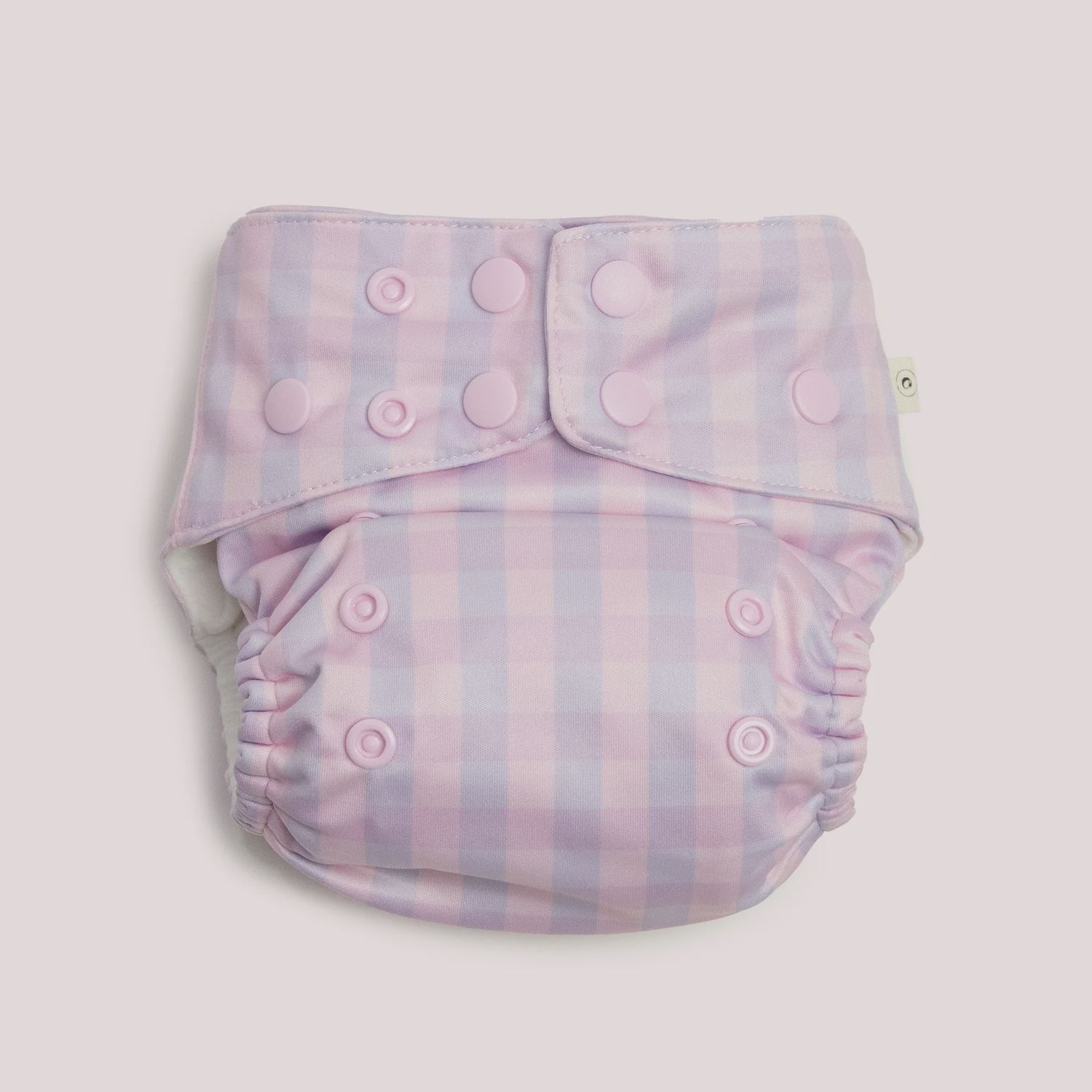 Modern Cloth Nappy-Lilac-One size 3.5kg-16kg