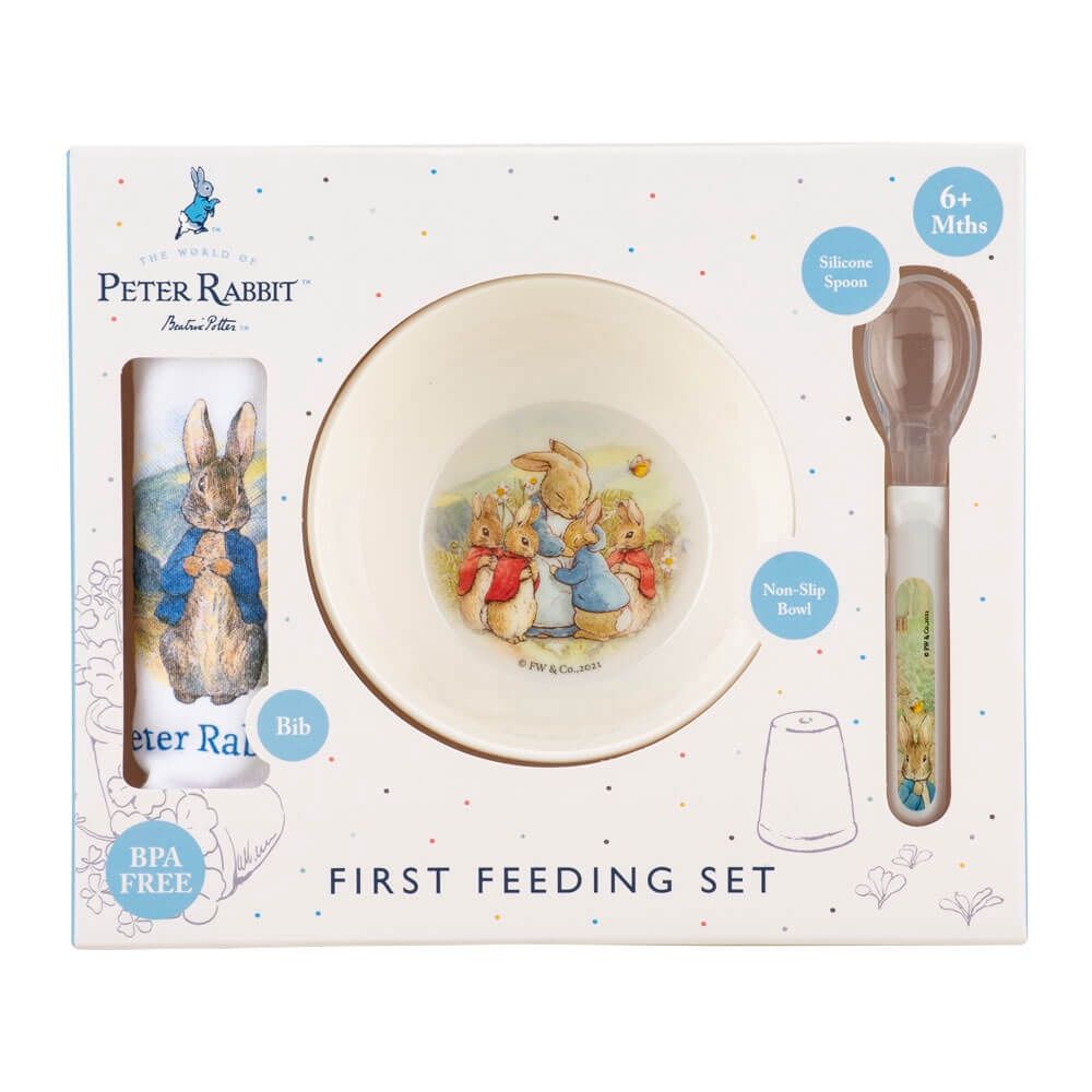 PETER RABBIT FIRST FEEDING SET