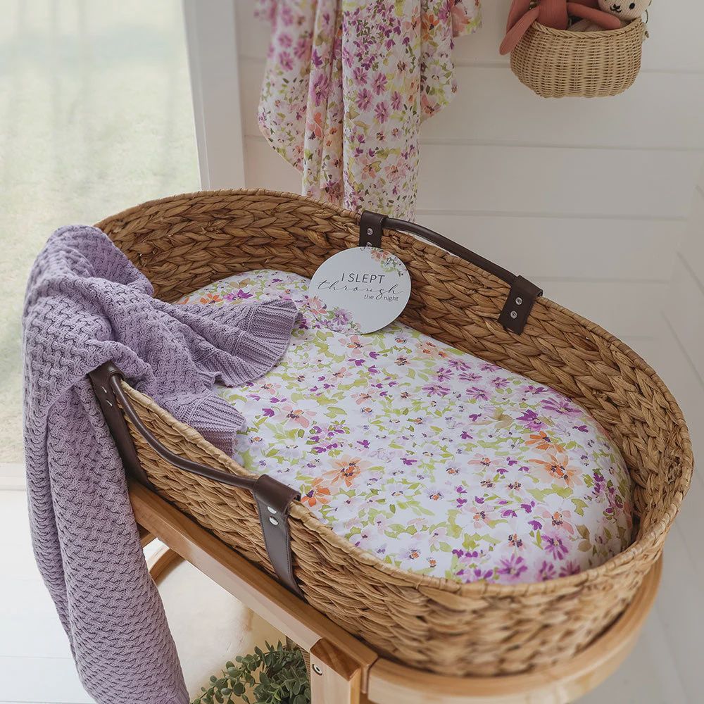 Isla organic Bassinet Sheet