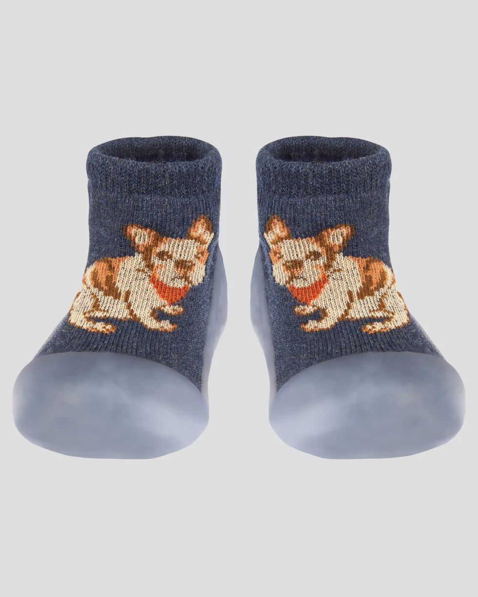 Organic Hybrid Walking Socks- Frenchie
