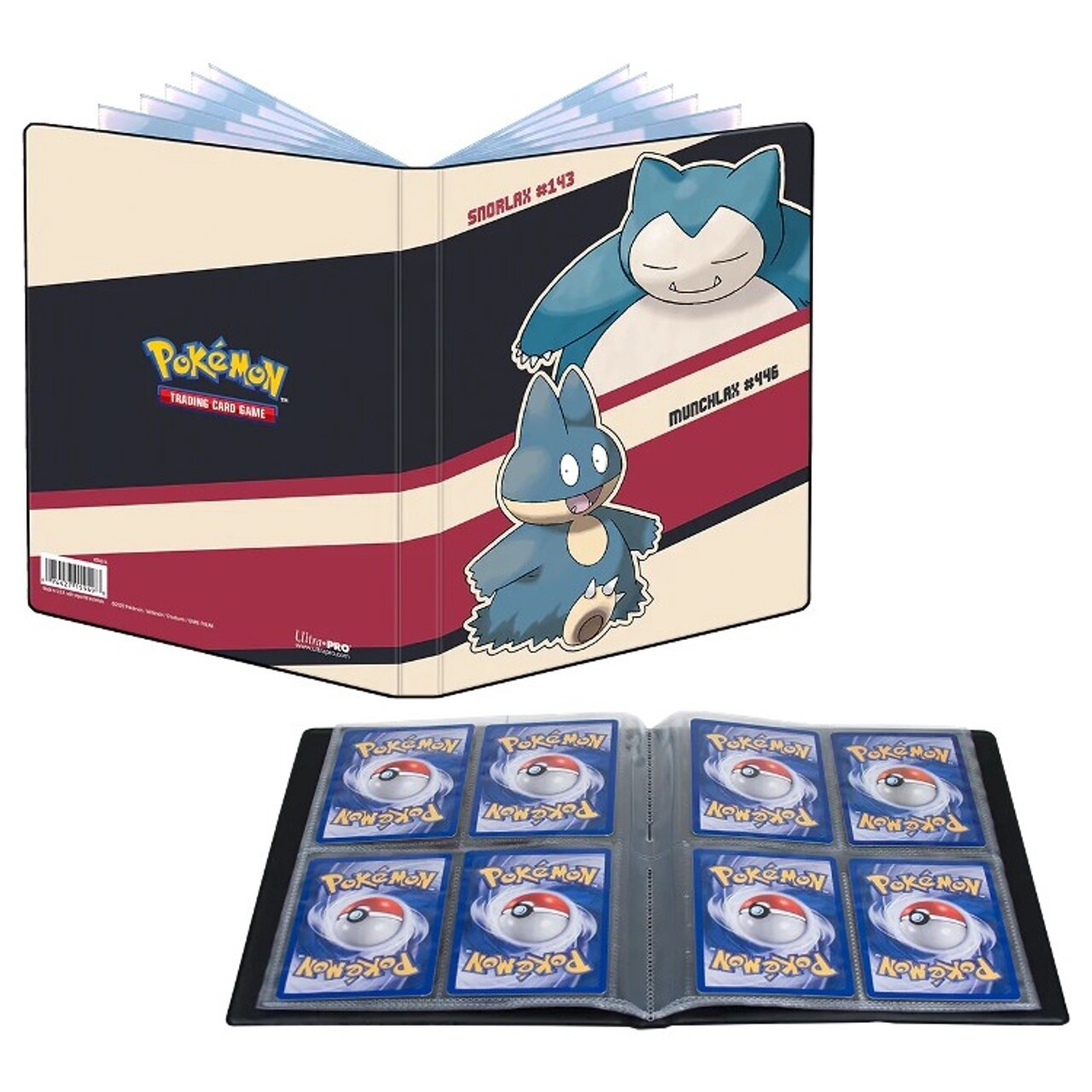 Snorlax/Munchlax 4-Pocket Portfolio