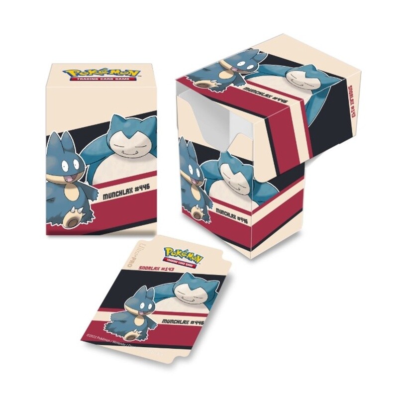 Snorlax/Munchlax Full View Deck Box