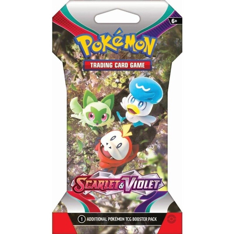 Scarlet &amp; Violet Sleeved Booster Pack
