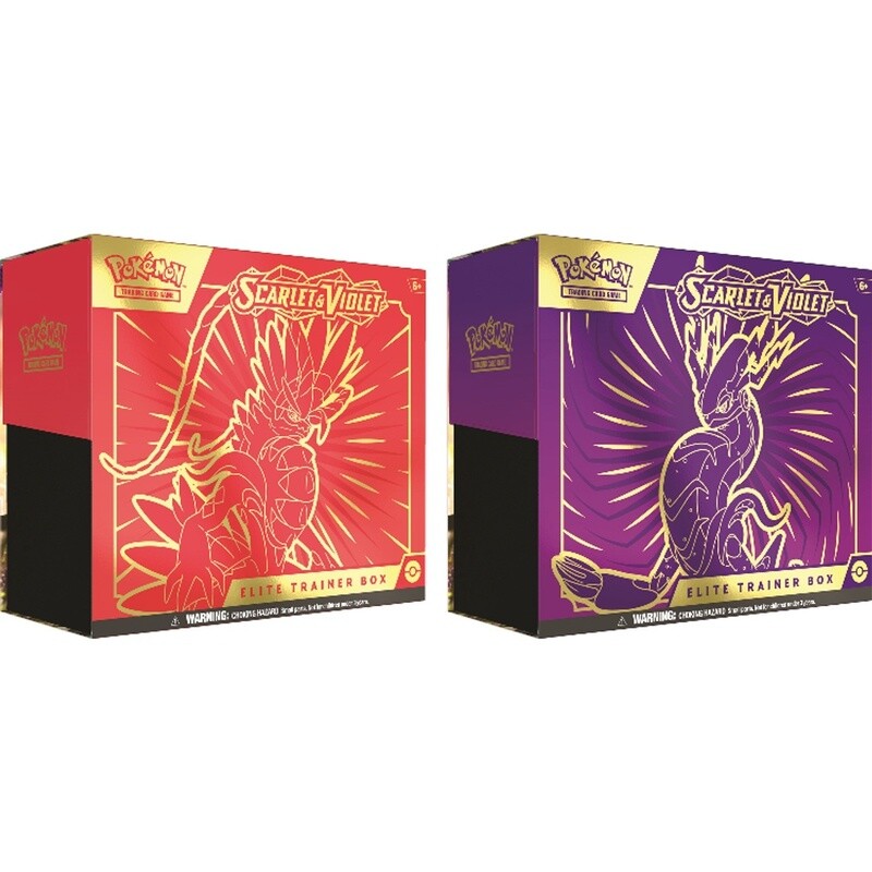 Scarlet &amp; Violet Elite Trainer Box