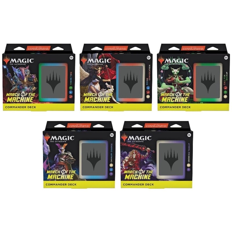 March Of The Machine Commander Decks