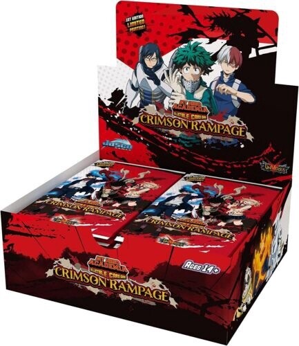 Crimson Rampage 1st Edition Booster Box
