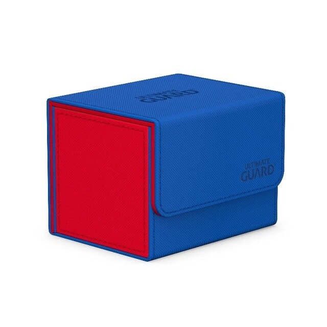 Sidewinder 100+ Synergy Deck Box, Colour: Blue/Red